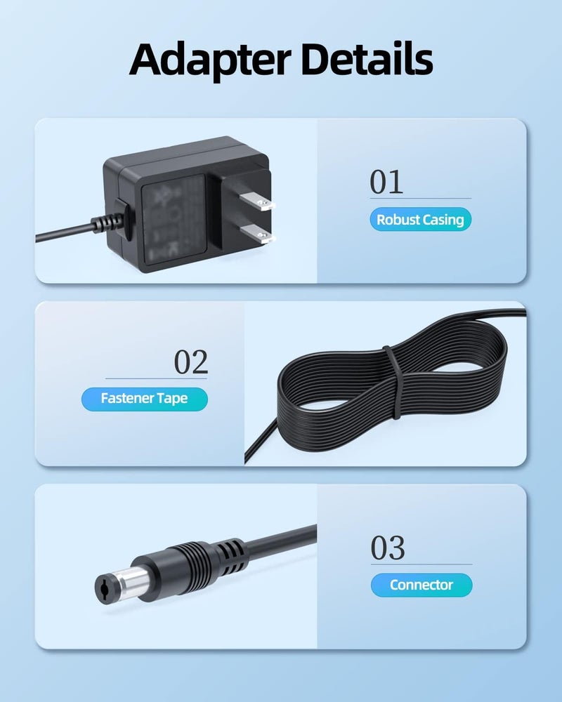 Superer 26V 25.6V AC Charger Fit for Kenmore DS4090 DS4065 DS4020 DS4015 DS4030 DS4095 CSV Go XL Max 21.6V Cordless Stick Vacuum Cleaner 561051105 YLS0241A-T256080 Battery Adapter Cord (Not for 29.6V) - Image 4